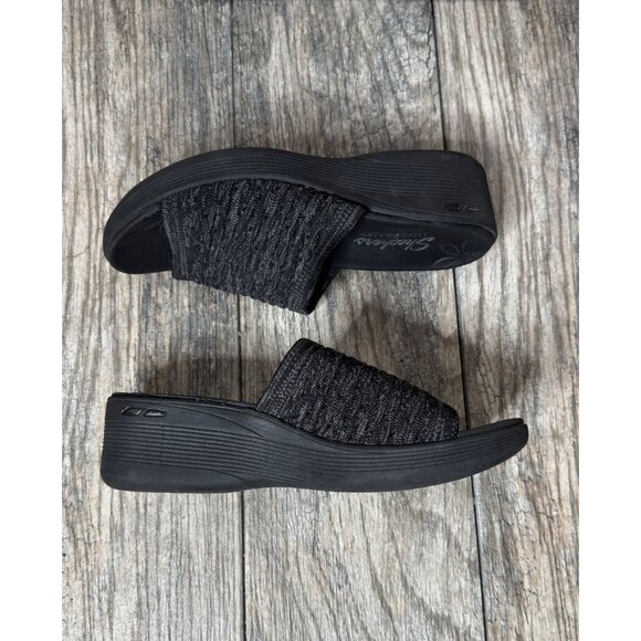 SKECHERS SLIP ON SANDALS WOMAN SIZE 8 - Picture 8 of 11